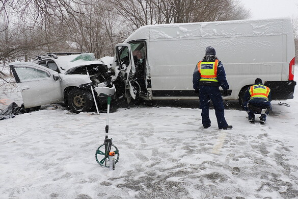 Halálos baleset történt a 44-es úton