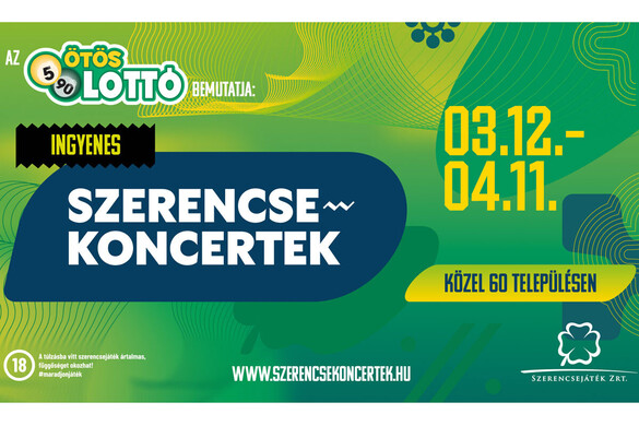 Koncertsorozatot hoz tavaszra az Ötöslottó