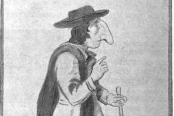 Thomas Weddersnek volt a valaha mért leghosszabb orra