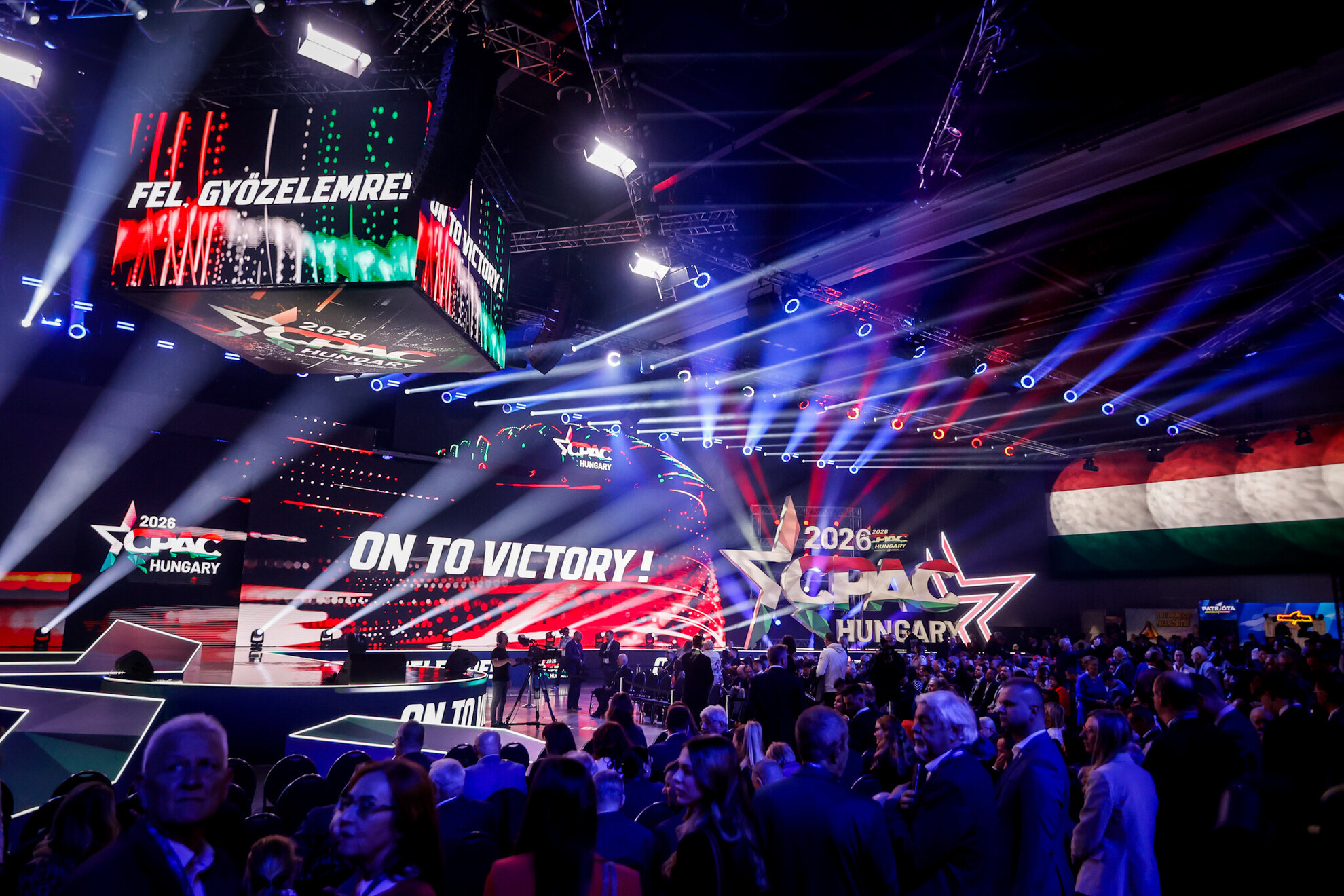 Megkezdődött a CPAC Hungary 2026 konferencia az MTK Sportparkban 2026. március 21-én