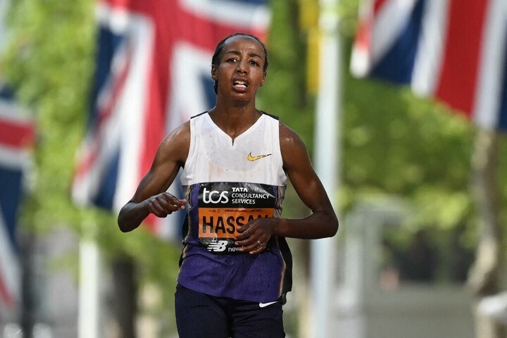 Fotó: AFP/Justin Tallis Sérülés miatt Sifan Hassan nem indul a London Marathonon