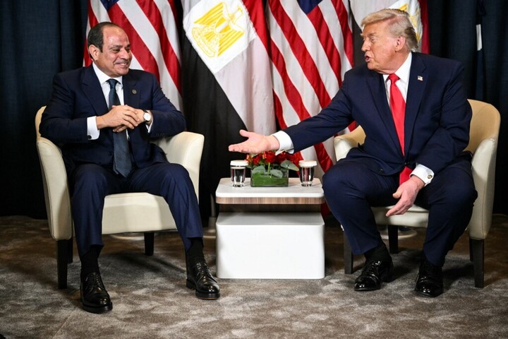 Az egyiptomi elnök felszólította Trumpot, hogy állítsa le a háborút