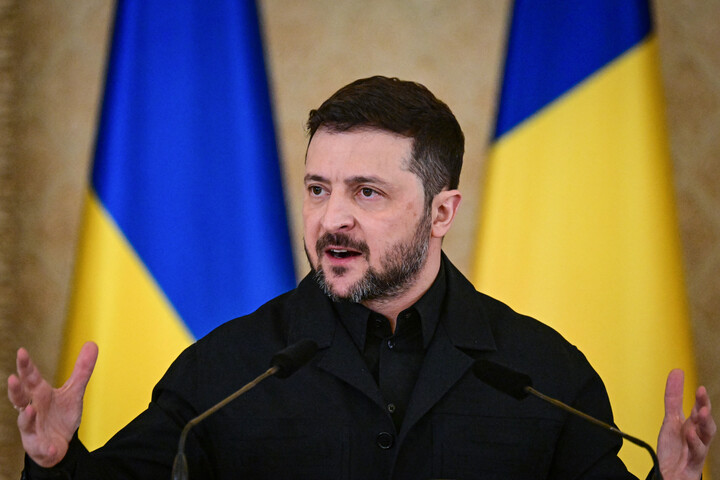 Nagy bejelentést tett Zelenszkij