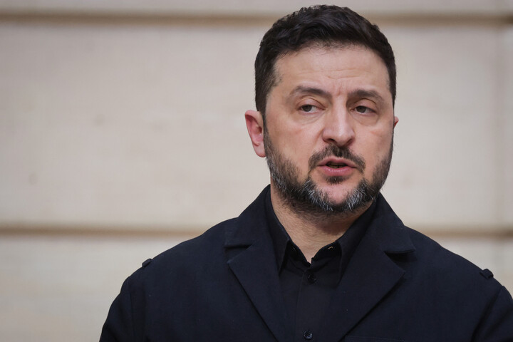 Fotó: AFP/Pool/Ludovic Marin Zelenszkij óriásit hibázott