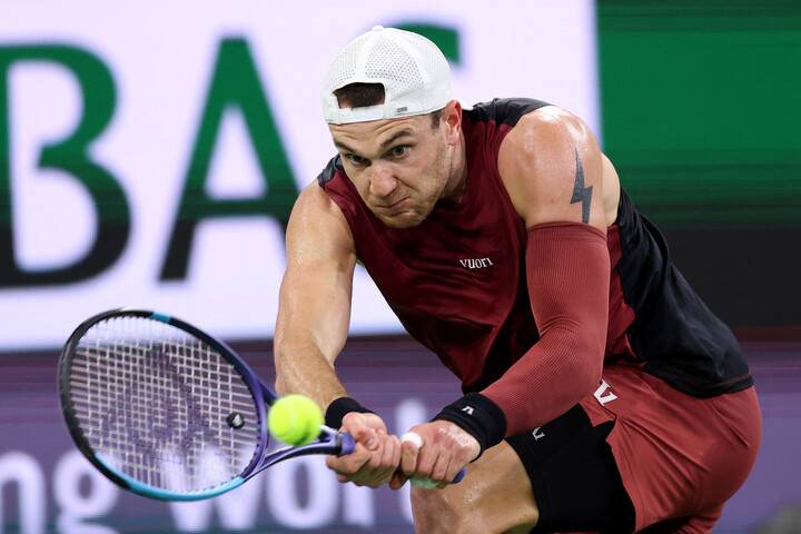 Fotó: CLIVE BRUNSKILL / GETTY IMAGES NORTH AMERICA / Getty Images via AFP Legyőzte Djokovicot a címvédő Draper