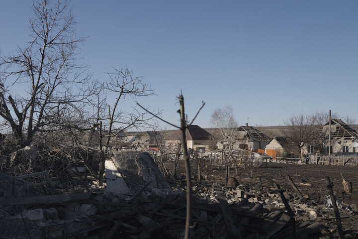Fotó: Anadolu via AFP/Jose Colon A donyecki Nikiforivka elfoglalásáról számolt be az orosz védelmi minisztérium