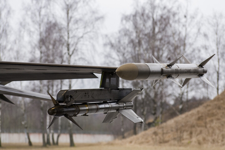 Fotó: StockTrek Images via AFP/Timm Ziegenthaler Az ukrán F-16-osok hetekig rakéták nélkül repültek
