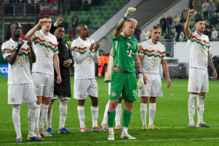 Fotó: MTI/Koszticsák Szilárd A fegyelmezett csapatmunka hozta meg a Ferencváros sikerét