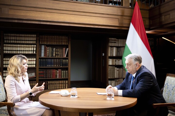 Orbán Viktor tizenöt év után adott interjút egy brit televíziónak