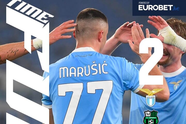 Fotó: Facebook/S.S. Lazio A hajrában szerzett győztes gólt a Lazio