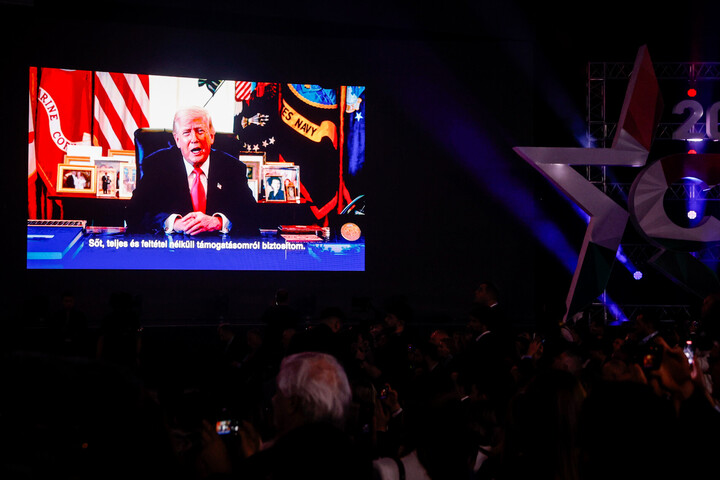 Fotó: MH/Török Péter Trump üzent Orbán Viktornak + VIDEÓ