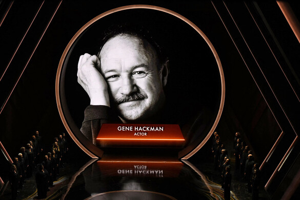 Gene Hackman sírhelyét csak egy kagylóhéj jelzi