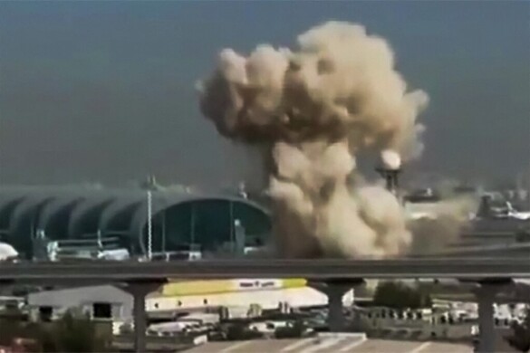 Két drón zuhant le a dubaji repülőtér mellett