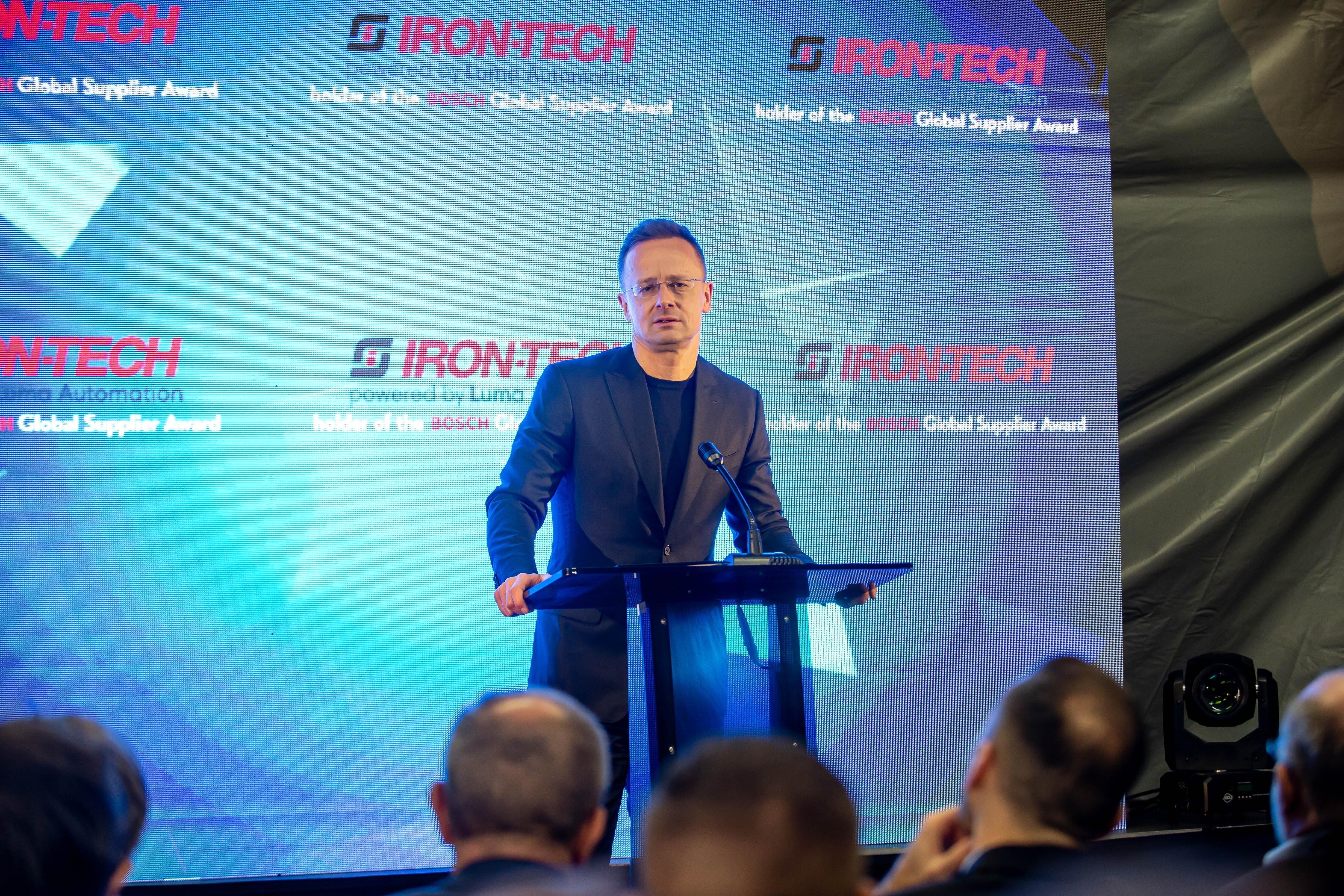 Az Iron-Tech Kft. kapacitásbővítő fejlesztése betonbiztossá tesz 250 munkahelyet Szigetváron