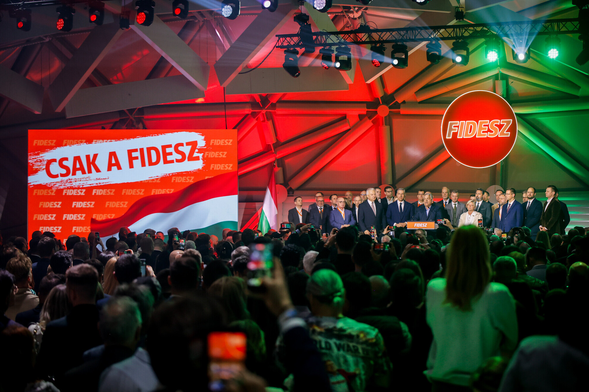 A Fidesz eredményváró rendezvénye