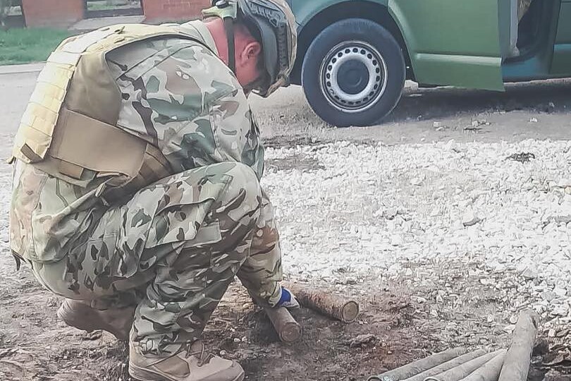 Világháborús robbanótestet találtak Szombathelyen