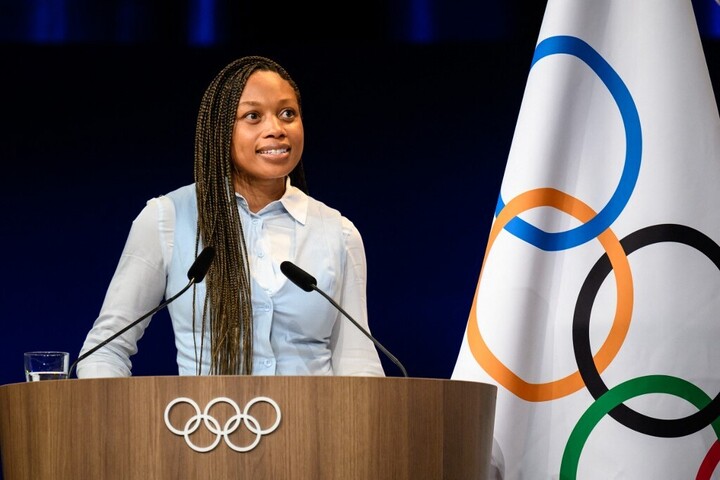 Fotó: AFP/Fabrice Coffrini Kihagyás után tör az aranyra Allyson Felix