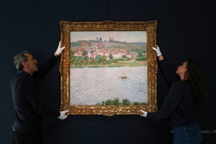 Fotó: Anne-Christine POUJOULAT / AFP 10,2 millió euróért kelt el egy Monet-festmény