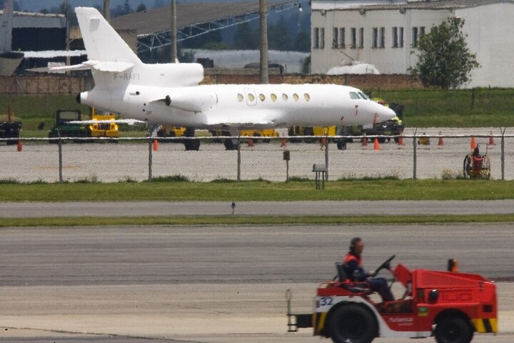 Fotó: AFP/LUIS ACOSTA Árverésre bocsátják a dominikai hatóságok az Air Cocaine-ügyben lefoglalt repülőgépet
