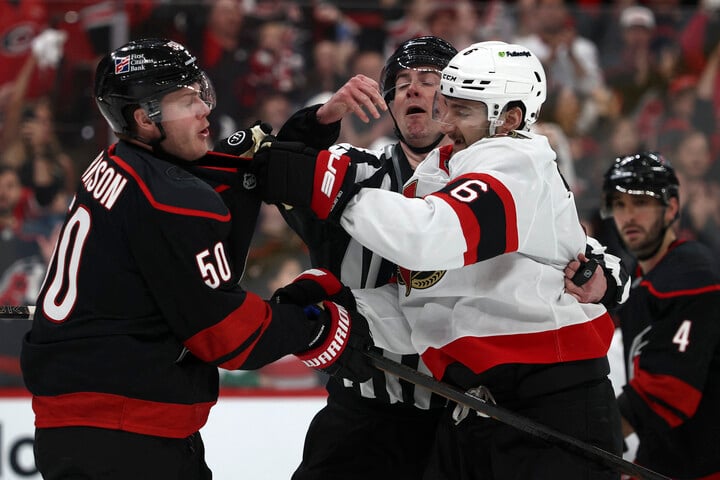 Fotó: Getty Images via AFP/Jared C. Tilton NHL: Nincs rájátszás verekedés nélkül