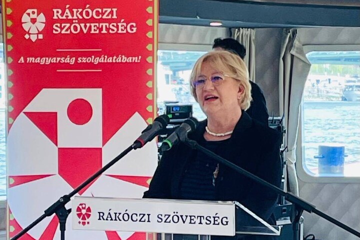 Fotó: Facebook/Dr. Szili Katalin Szili Katalin emlékezett meg a felvidéki magyarságról