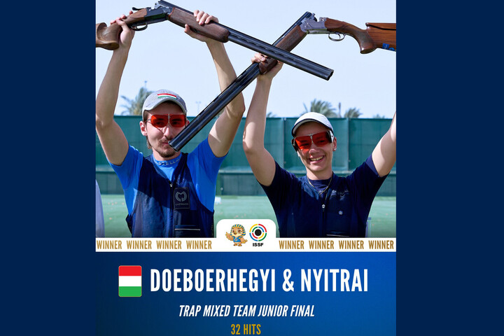 Fotó: Facebook/Hungarian Shooting Federation Junior világcsúccsal magyar győzelem