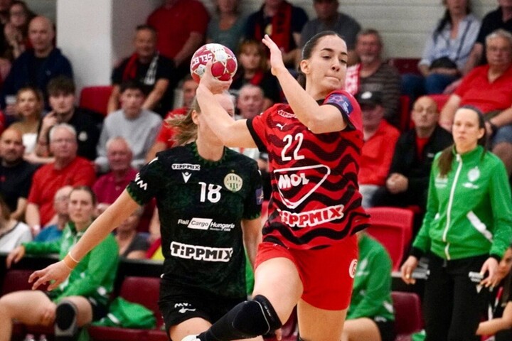 Fotó: Facebook/Esztergom Handball Elek Gábor korábbi csapata legyőzte Elek Gábor mostani együttesét