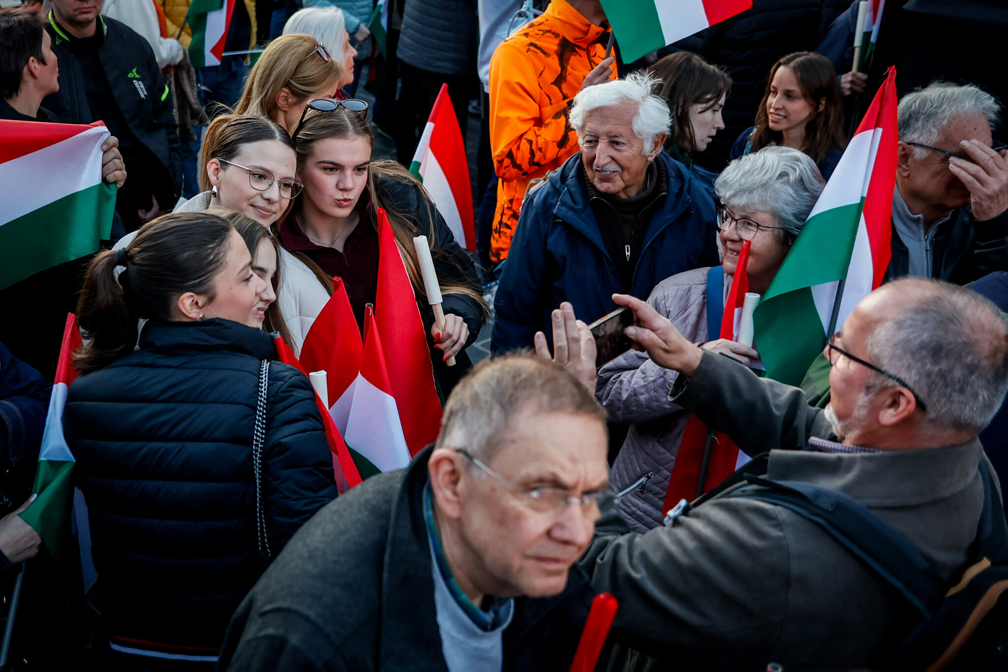 A Fidesz kampányzáró rendezvénye a budapesti Szentháromság téren