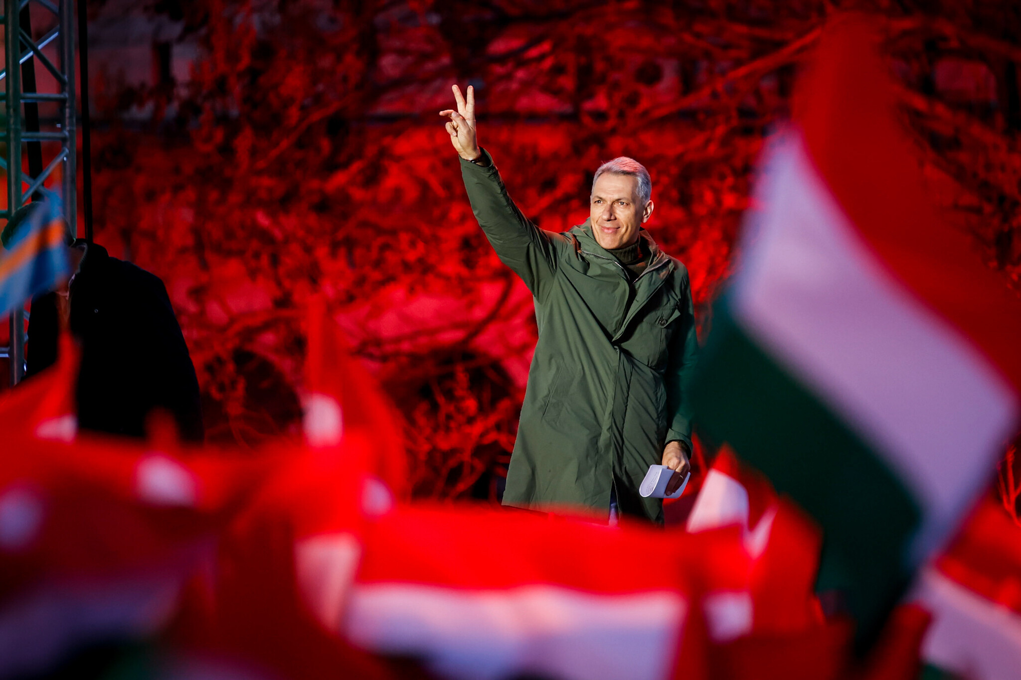 A Fidesz kampányzáró rendezvénye a budapesti Szentháromság téren