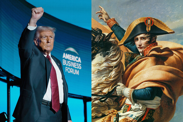 A művészettörténész Trumpot Napóleonhoz hasonlítja