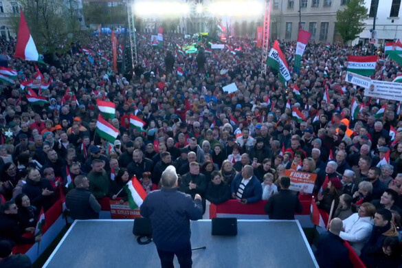 Fotó: Facebook/Orbán Viktor/képernyőfelvétel Orbán Viktor: A kampány végére mi vagyunk a hangos többség