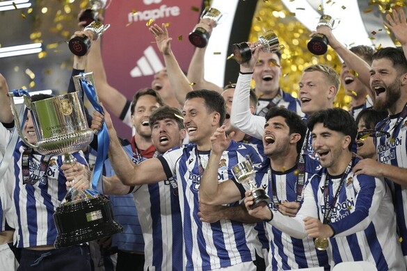 A Real Sociedad nyerte a Spanyol Király Kupát
