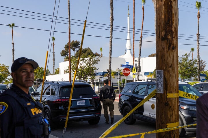 Fotó: AFP/Zoë Meyers Három halott egy San Diego-i mecset elleni támadásban