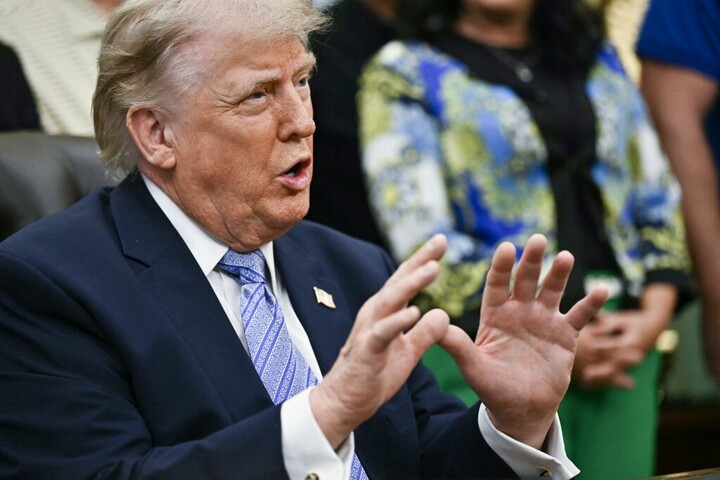 Fotó: AFP/Kent Nishimura Az Ábrahám Egyezményekhez való „kötelező" csatlakozást vár el Donald Trump a Közel-Kelet államaitól