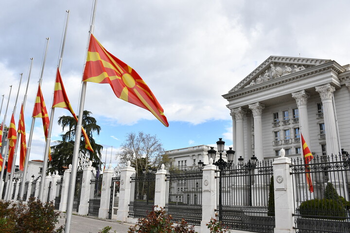 Fotó: Anadolu via AFP/Umeys Sulejman Alkotmánymódosítást sürget az északmacedón ellenzék