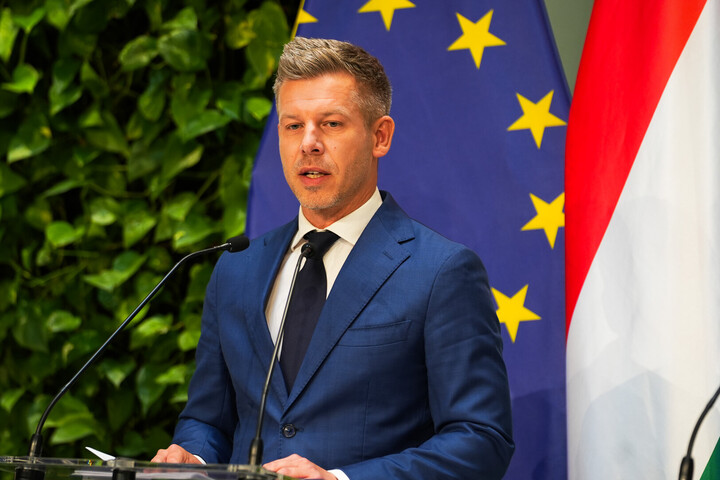 Fotó: MH/Radics Lajos Magyar Péter: Ez az ügynek nem a vége