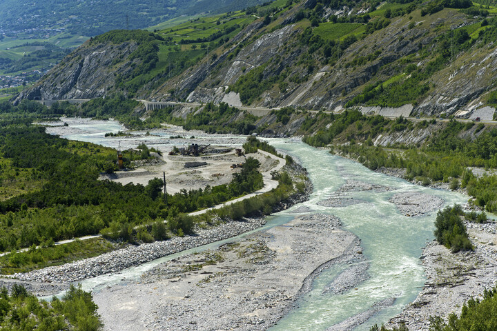 Fotó: NorthFoto A Rhône és az Arve folyók találkozása