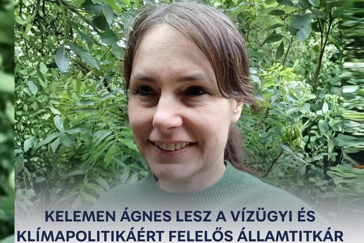 Fotó: Facebook/Gajdos László Kelemen Ágnes lesz a vízügyi és klímapolitikáért felelős államtitkár