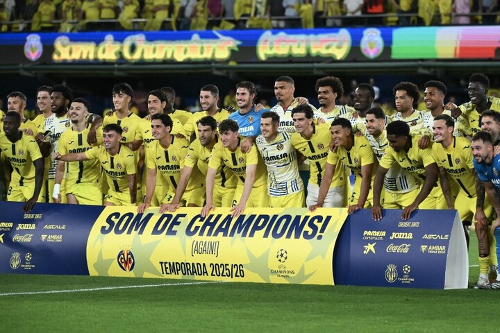 Fotó: JOSE JORDAN / AFP A Villarreal az Atletico kiütése után lett bronzérmes