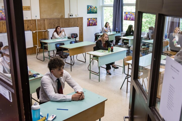 Fotó: MTI/Katona Tibor A korábbiaknál nehezebb volt az idei magyar írásbeli