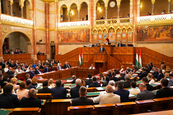 Fotó: MH/Radics Lajos Rendkívüli parlamenti ülést kezdeményezett a kormány
