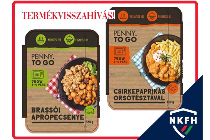 PENNY TO GO termékeket hívtak vissza mikrobiológiai nem megfelelőség miatt