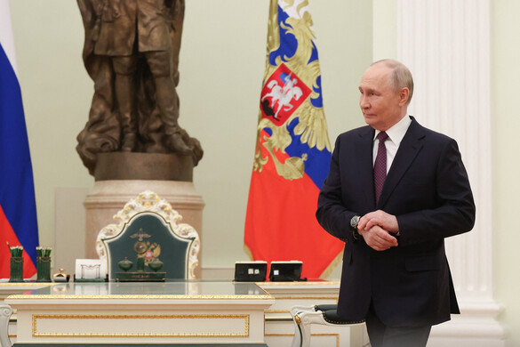 Retteg a puccstól és a drónoktól Vlagyimir Putyin