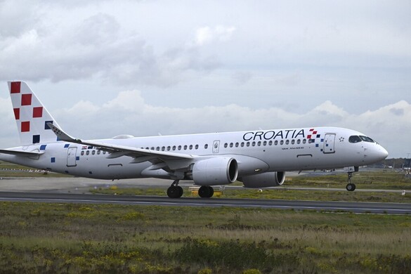 Lesodródott a futópályáról a Croatia Airlines egyik repülőgépe Splitben