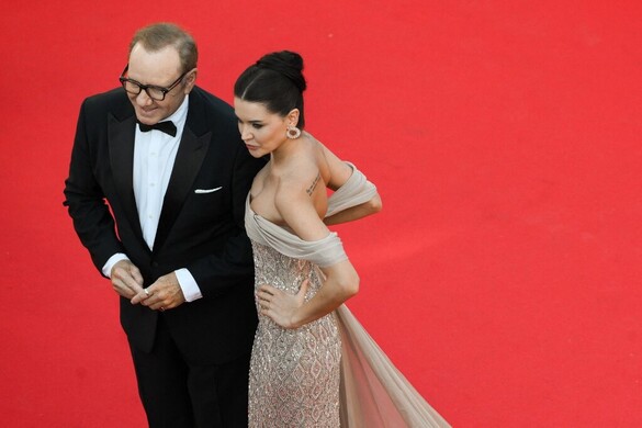 Kevin Spacey feltűnt a cannes-i fesztiválon