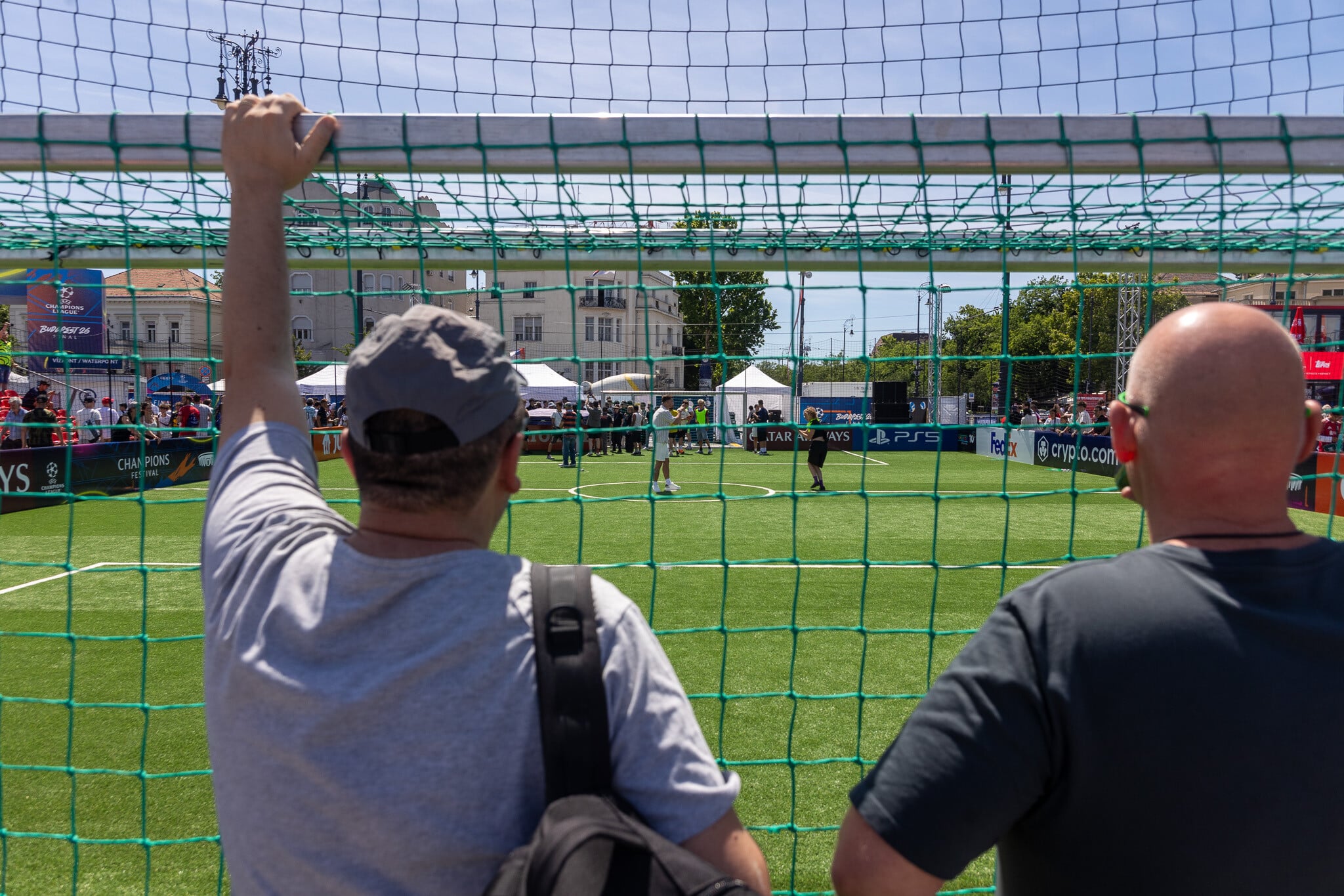 BL-döntő szurkolói zóna – 2026. május 29. Budapest, Hősök tere