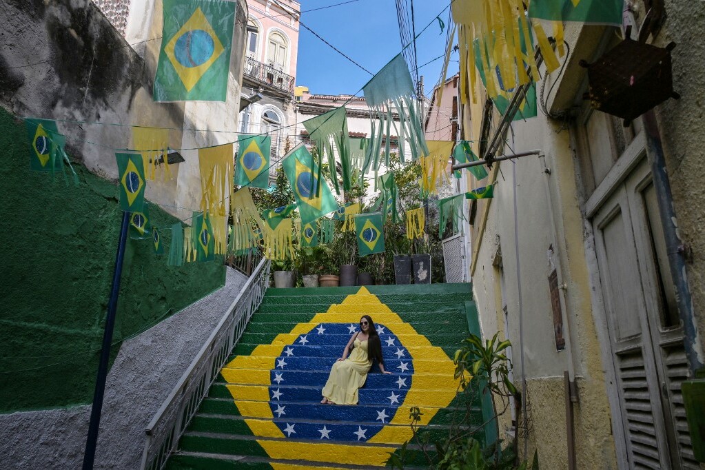 A látvány önmagáért beszél, Brazília a csúcsra tör