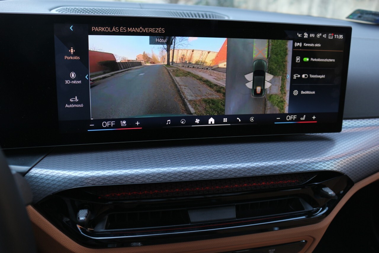BMW i4 xDrive40 parkolás