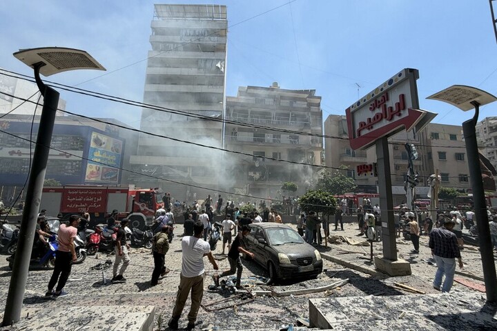 Fotó: AFP/Ibrahim Amro Izrael légicsapást mért Bejrútra
