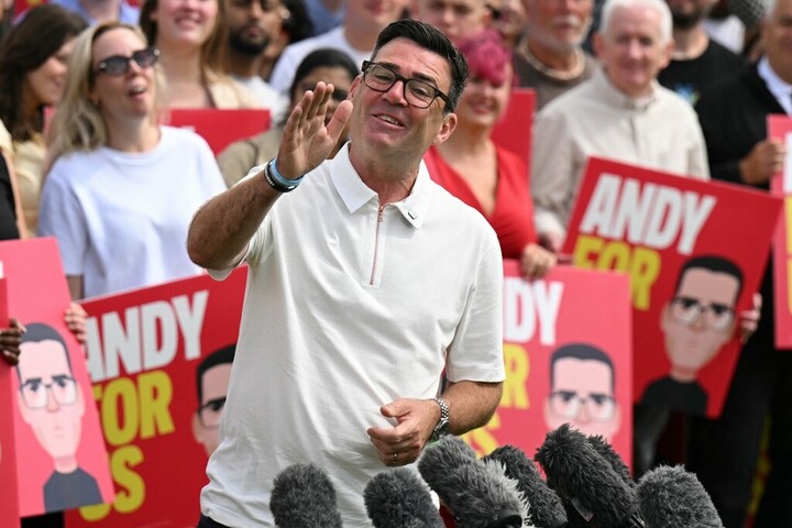 Fotó: AFP/Oli Scarff Mit jelenthet Andy Burnham miniszerelnöksége Nagy-Britannia számára?